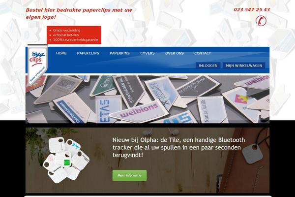 bedruktepaperclips.nl site used Bizzclips