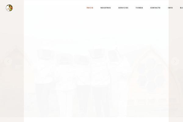 Mellifera theme site design template sample