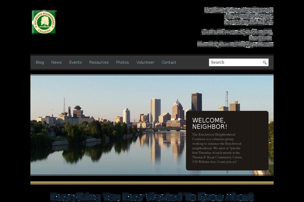 BlackBird theme site design template sample