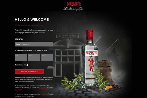 distillery theme websites examples