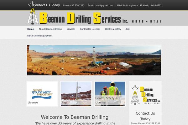 beemandrillingservices.com site used Beeman