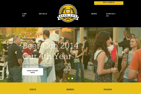 beer-con.com site used Beercon
