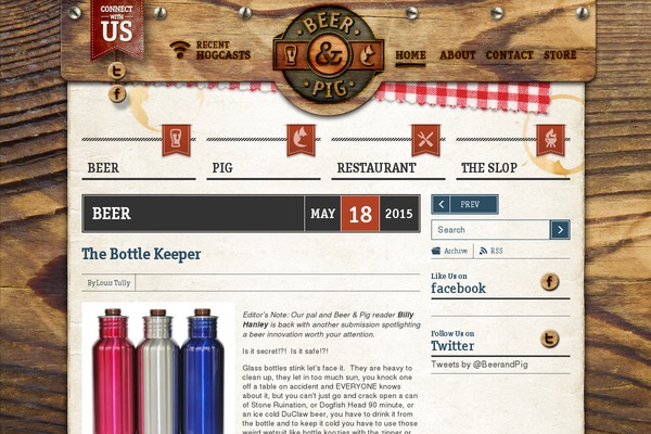 beerandpig.com site used Beerandpig