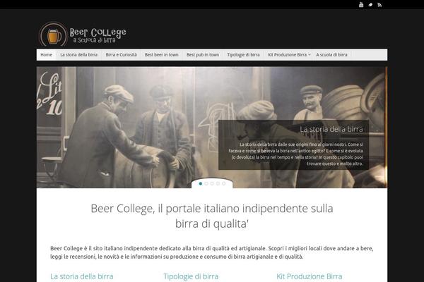 Tempera theme site design template sample