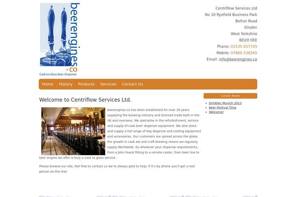 Headway theme site design template sample