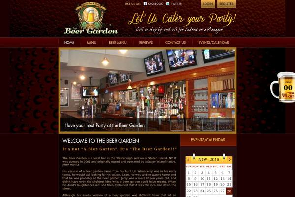beergardensi.com site used Thebeergarden