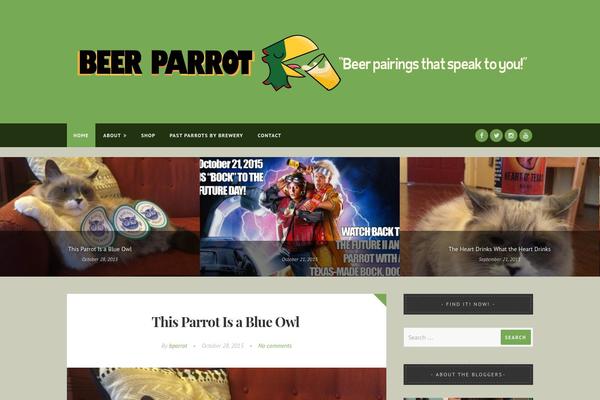 beerparrot.com site used Sabana