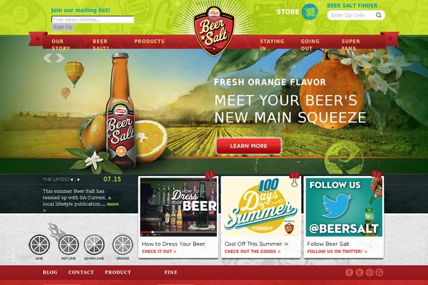 beersalt.com site used Beersalt
