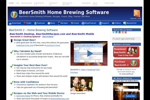 Find Me On website example screenshot