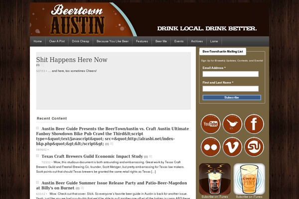 Site using Audio Player plugin