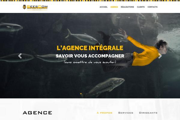 Site using Beescom-social plugin