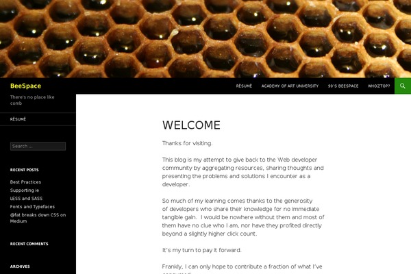 Twenty Fourteen theme site design template sample
