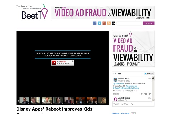 beet.tv site used Beettvv2