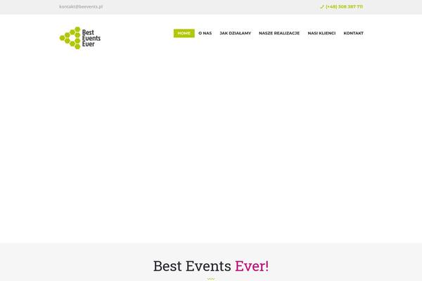 Unicaevents theme site design template sample