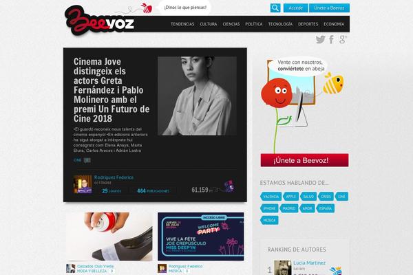 beevoz.ad site used Beevoz