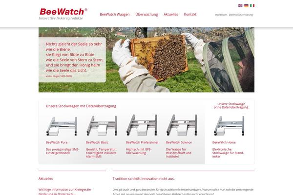 beewatch.de site used Beewatch