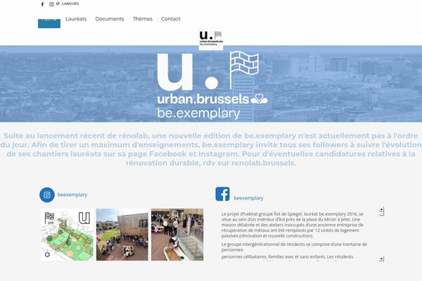beexemplary.brussels site used Beex