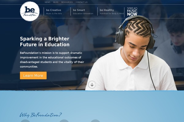 befoundation.org site used Befoundation