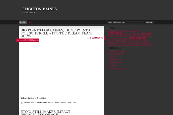 RGB theme site design template sample