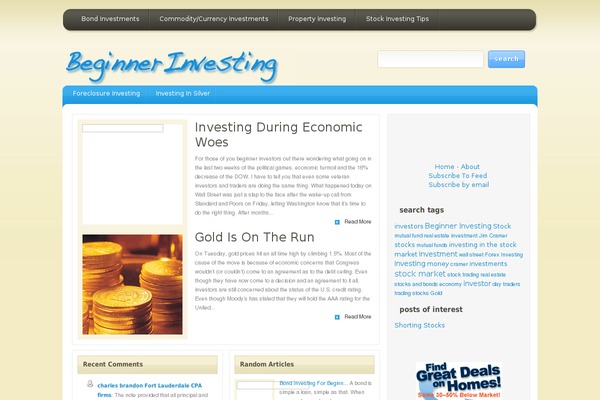 beginnerinvestingguide.com site used EarthlyTouch