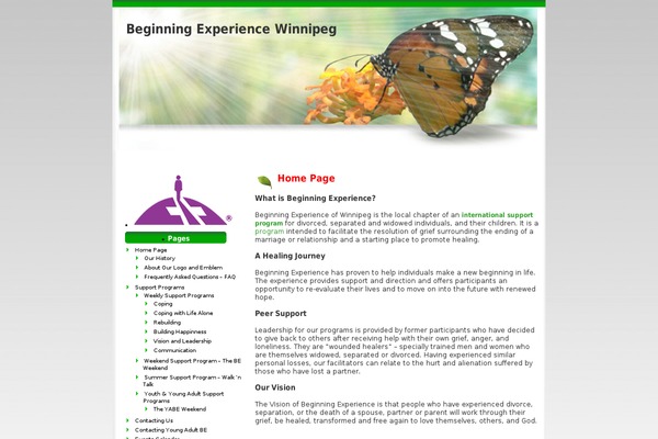 Nature-shine theme site design template sample