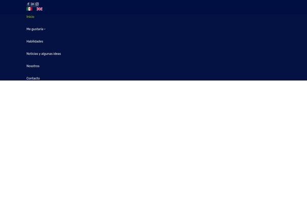 The7 theme site design template sample
