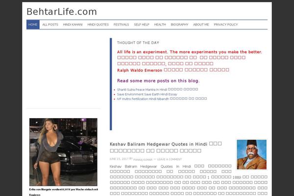 behtarlife.com site used Blognews-master