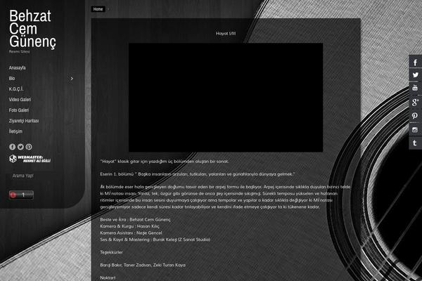 Photofly theme site design template sample