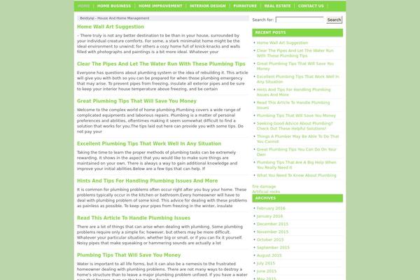Nyeo theme site design template sample