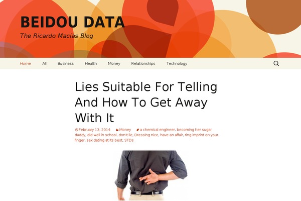beidoudata.com site used Twenty Thirteen