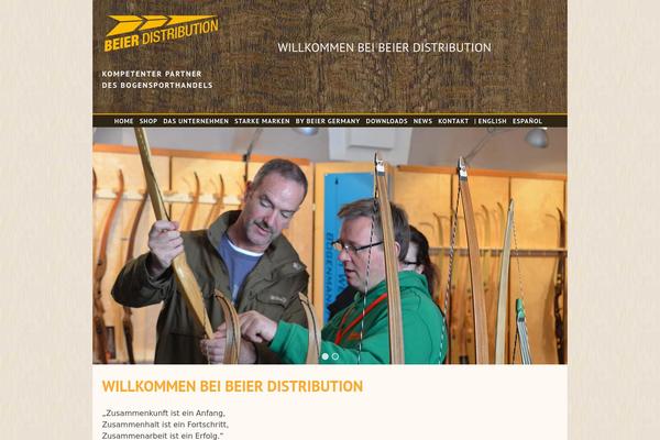 beier-distribution.de site used Beier-distribution
