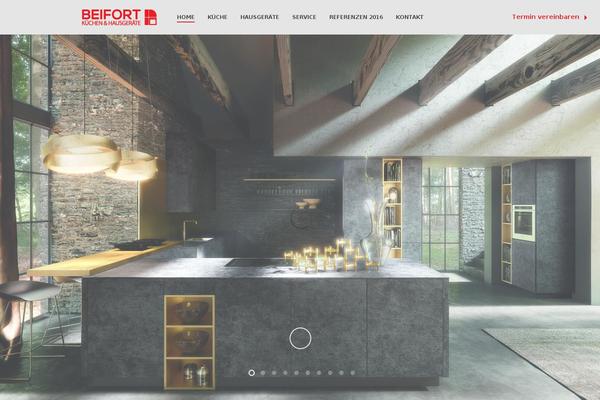 Jupiter theme site design template sample