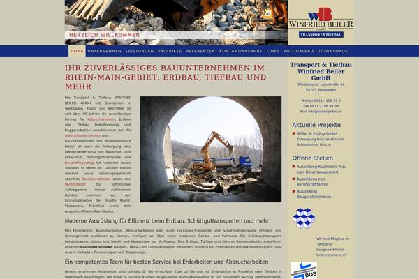 beilergmbh.de site used Beiler