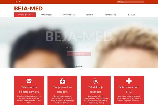 beja-med.pl site used Virtue Premium