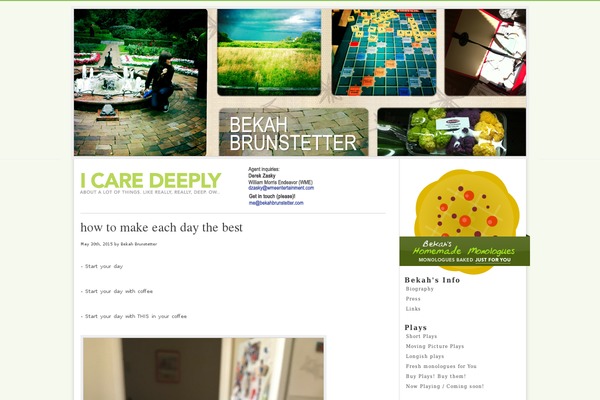 bekahbrunstetter.com site used Bekahbrunstetter