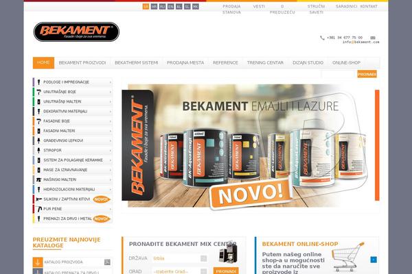 bekament.com site used Bekament