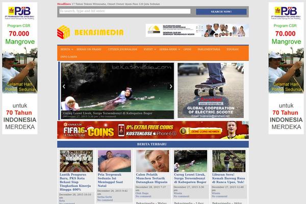 bekasimedia.com site used Kobaran