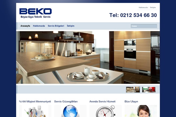 bekoservisi.com site used Bekoservisi