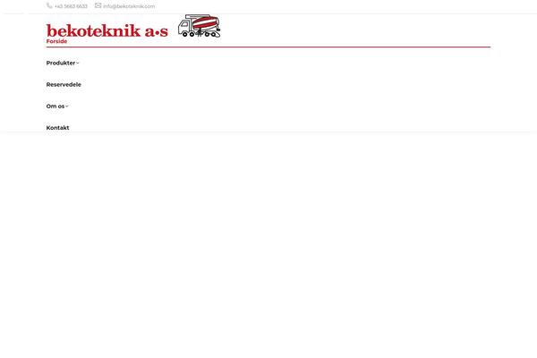 The7 Child theme site design template sample