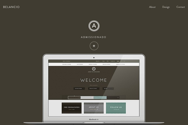 Foundation theme site design template sample