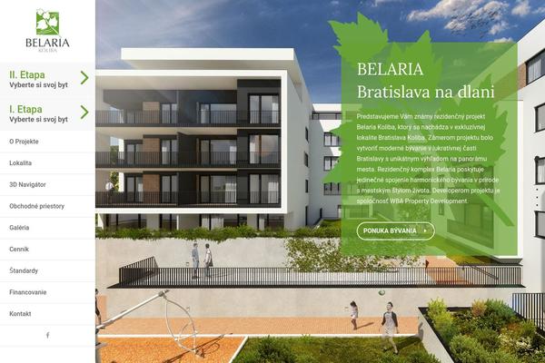 belaria.sk site used Belaria