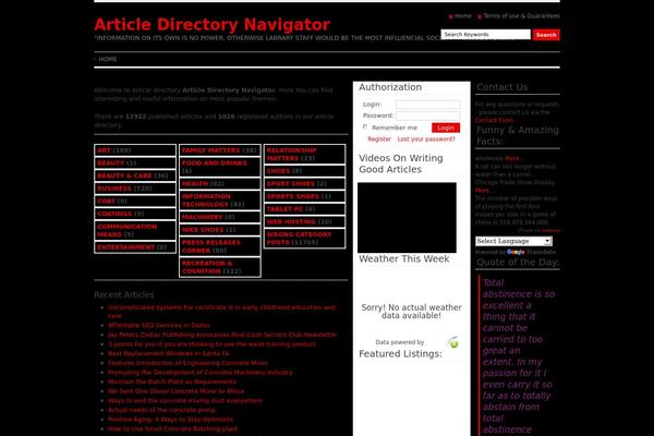 belarusnavigator.com site used Article_directory