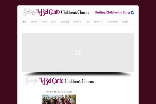 belcantochildren.com site used Belcanto