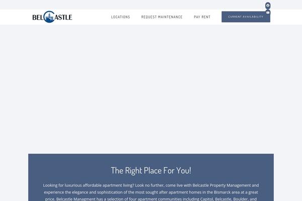Bridge Child theme site design template sample