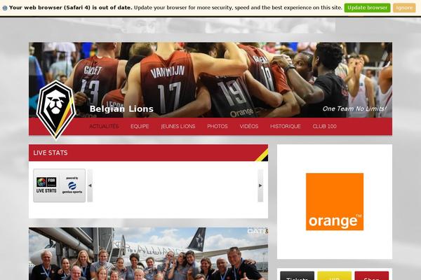belgianlions.com site used Aoclubs_0_9_0