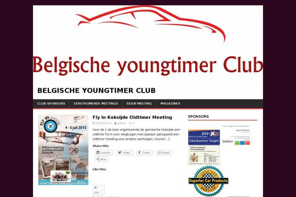belgianyoungtimerclub.be site used MH Magazine lite