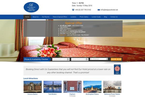 belgravehotel.net site used Belgravehotel