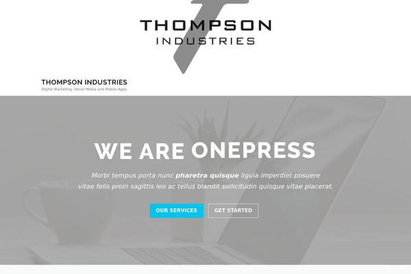 believeinthompson.com site used Skrollr