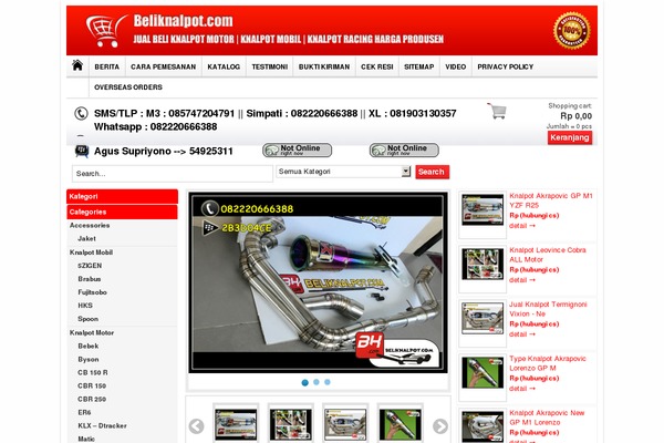 beliknalpot.com site used Astra