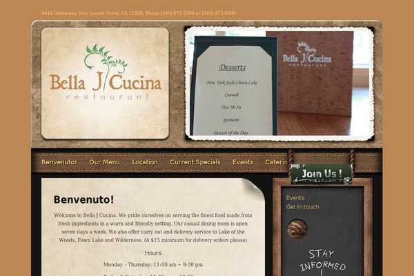 bellajcucina.com site used Pubforce32